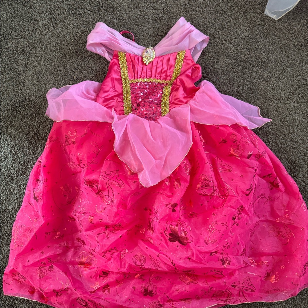 Disney Pink and Gold Princess Costume